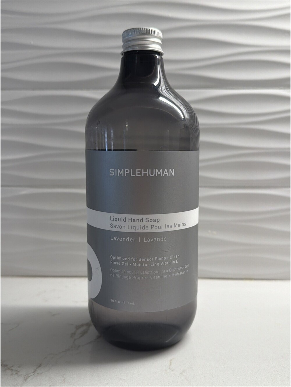 simplehuman Liquid Hand Soap Refill Lavender 30 fl oz / 887 mL (For Sensor Pump)
